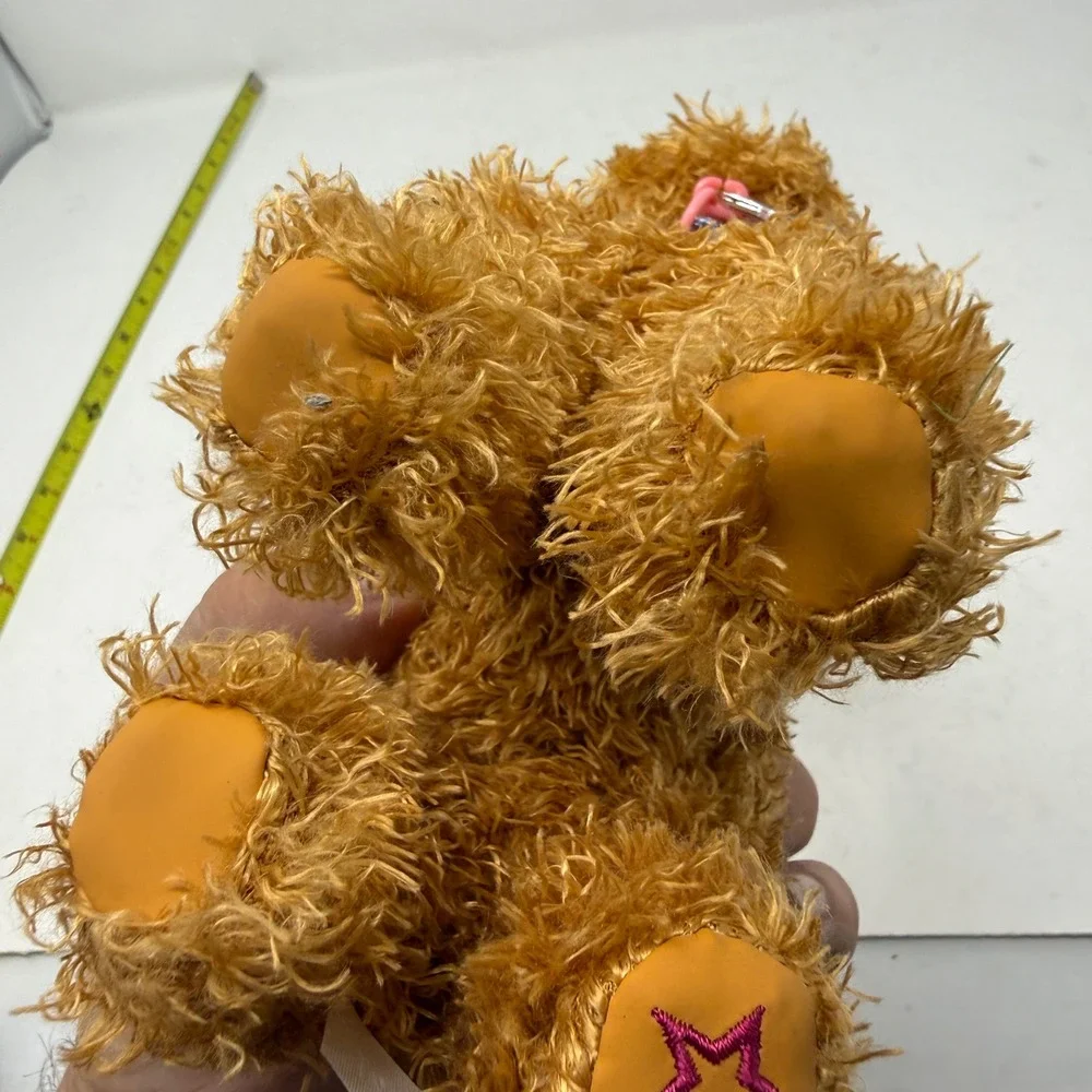 American Girl Shaggy Golden Puppy Dog Plush HHH74 Butterfly Collar 7 inch Pet